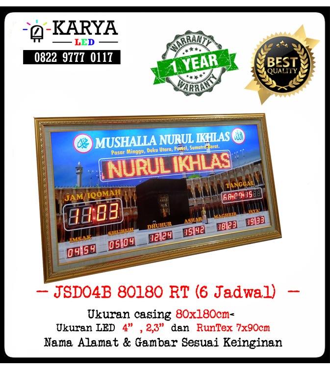 jam sholat digital jogja